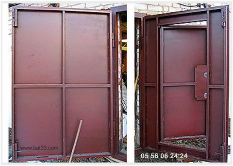 porte metallique